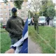 В масках и черной одежде: в Ужгороде неизвестные похитили экс-полицейского Белецкого — он оказался в ТЦК (фото)