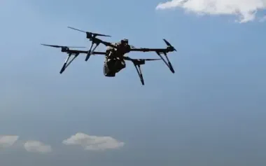 Russian drone attack on Kherson leaves man injured