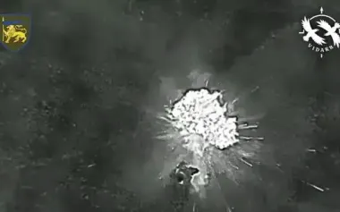 Inhulets Brigade eliminates occupiers, showcases strike drone operations at night. VIDEO