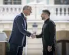 Volodymyr Zelenskyy says he has had ‘substantive’ talks with EU and US over security guarantees for Ukraine – Europe live