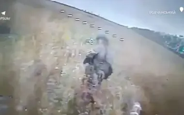 FPV drones of Ukrainian border guards destroyed occupiers hiding in bushes. VIDEO