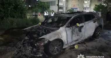 В Черкассах задержали 16-летнего поджигателя элитного автомобиля