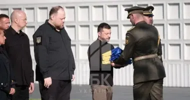 Президент Зеленський взяв участь у церемонії відкриття меморіального кладовища на Київщині