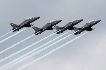 Swastikas still linger on some flags in Finland's air force, but are on the way out