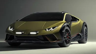 В Киеве "засветился" уникальный спорткар Lamborghini Huracan Sterrato (видео)