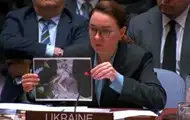 На Совбезе ООН показали фотографии замученных украинских детей