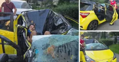 У Києві чоловік випав із 19-го поверху і приземлився на дах автомобіля