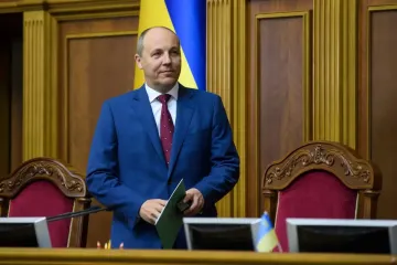 Murder of Andriy Parubiy — first video appears