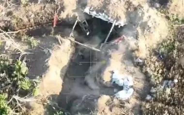 "Striks" drone pilots destroy enemy positions and antennas. VIDEO