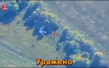 Russian self-propelled gun destroyed: 58th Brigade shows precision strike. VIDEO