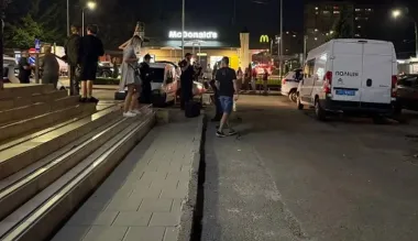 Снова стрельба во Львове: выстрелы раздались возле "МакДональдса", подозреваемый задержан (видео)