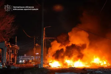В Краснодарском крае РФ дроны атаковали электроподстанцию: часть россиян сидит без света (видео)
