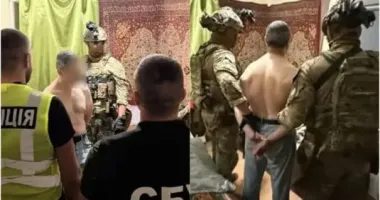 Оприлюднені перші кадри затримання підозрюваного у вбивстві Андрія Парубія