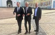 Лідери коаліційних фракцій ФРН прибули до Києва
