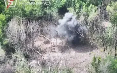 Soldiers of 5th SAB struck occupiers’ positions: fighters eliminated enemy infantry, dugouts and shelters. VIDEO