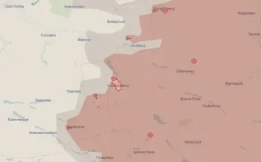 Ruscists have occupied Komyshuvakha in Donetsk Oblast and are advancing near Maliivka and Novoukrainka, - DeepState. MAP