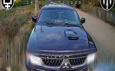 Ukrainian defenders strike two vehicles and two "loaves" of enemy in Lyman direction. VIDEO