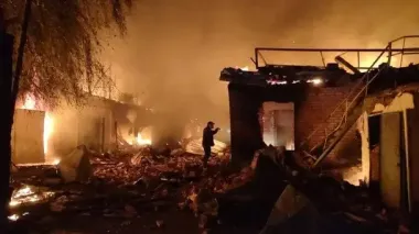 Вторая ночь подряд Белую Церковь атаковали дроны: есть погибший и пострадавшие