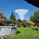 Облако в виде ядерного гриба над Днепром — как объясняют явление (фото)