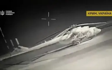 Two Mi-8s and tugboat: DIU special forces attacked Russian military facilities in temporarily occupied Crimea. VIDEO