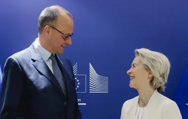 Введение миротворцев в Украину. Мерц раскритиковал заявление фон дер Ляен