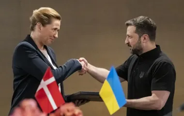 Зеленський прибув з візитом до Данії