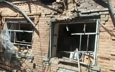 Russians shelled Synelnykivskyi and Nikopolskyi districts: man injured, house destroyed
