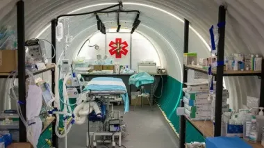 Ще досконаліший: почав працювати другий підземний госпіталь для ЗСУ, збудований Метінвестом Ахметова