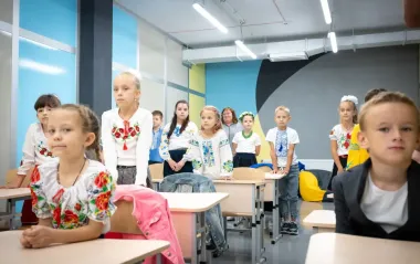 На Херсонщині відкрили дві підземні школи: майже 1000 дітей тепер навчаються у безпеці