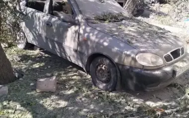 Russians shelled Bilenke in Zaporizhzhia region with artillery: woman wounded, houses, power lines and gas pipeline damaged. PHOTOS