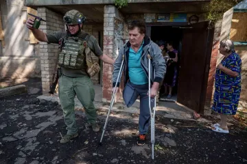 These Ukrainians refused to leave their homes. Now they have no choice