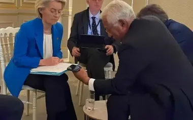 Von der Leyen, Costa and Modi discuss support for Ukraine and peace. PHOTO