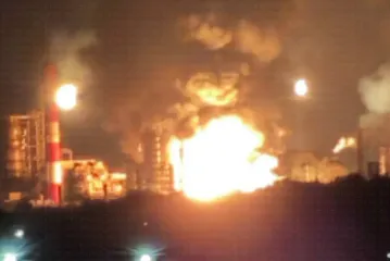 Watch: Large-scale fires rage at refineries in Ryazan and Luhansk