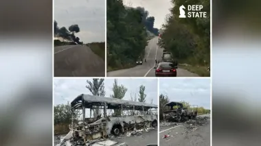 Росіяни обстрілюють FPV-дронами автівки на дорозі Слов'янськ-Ізюм – DeepState