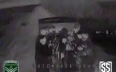 Hunting brigade destroys Russian truck carrying troops. VIDEO
