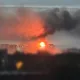 Взрывы, пожары в домах и перебои со светом: россияне массированно атаковали Украину дронами и ракетами (фото, видео)