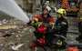 Из-за обстрелов РФ в одном из районов Киева масштабный пожар и сильное задымление