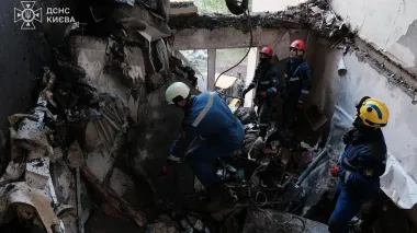 Third body recovered from under rubble of building in Kyiv – photo