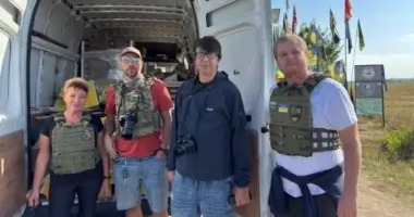 Благодійники зі Словаччини передали прикордонникам на Сумщині гуманітарну допомогу
