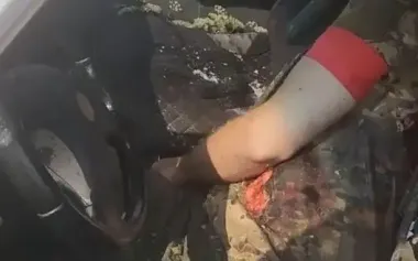 Ukrainian drone blows up Niva with occupier at wheel: "Car’s blown apart. KIA here.". VIDEO