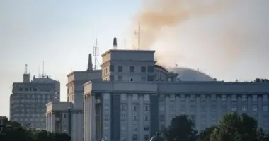 У ДСНС розповіли про наслідки удару росіян по Кабміну