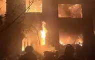 РФ атаковала Запорожье дронами: видео последствий