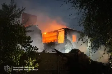 В ОВА показали последствия атаки на Запорожье (фото)