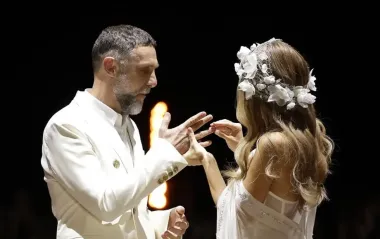 Катя Сільченко вийшла заміж прямо під час Ukrainian Fashion Week: зворушливе відео