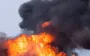Oil depot was on fire after UAV attack in Belgorod region of Russia