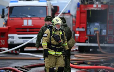 В Белгородской области после атаки дрона загорелась нефтебаза