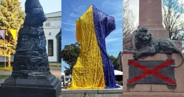 У Полтаві замінили російського царя на фото-зону: як тепер виглядає місце, де раніше був скандальний пам'ятник