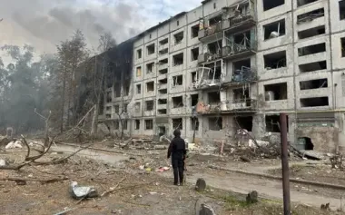 Russian forces struck Kostiantynivka with FAB, FPV drones and artillery: there are wounded, four people are trapped under rubble. PHOTOS