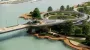 У Києві планують побудувати новий пішохідний міст із садом над водою (фото)