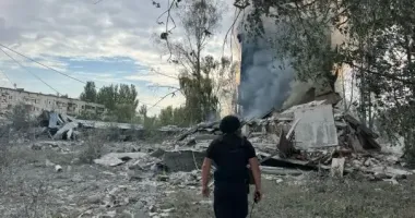 Россияне массированно атаковали Константиновку в Донецкой области